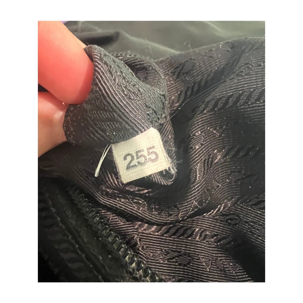 Prada Black Nylon Logo Plaque Messenger Crossbody Bag - Picture 16 of 16
